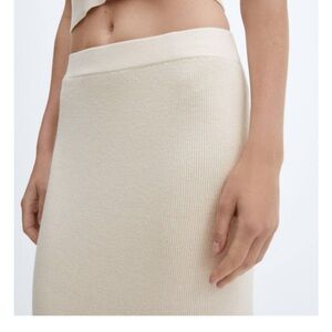 MANGO Presley Knit Skirt- Size Medium